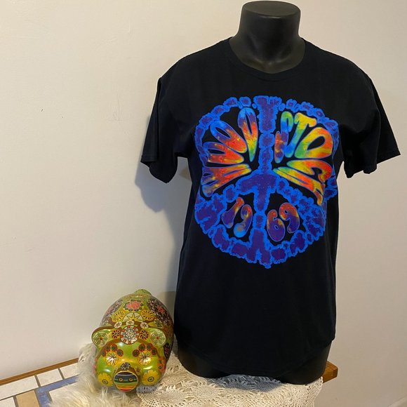 Woodstock Tie Dye T-shirt - Picture 3 of 5